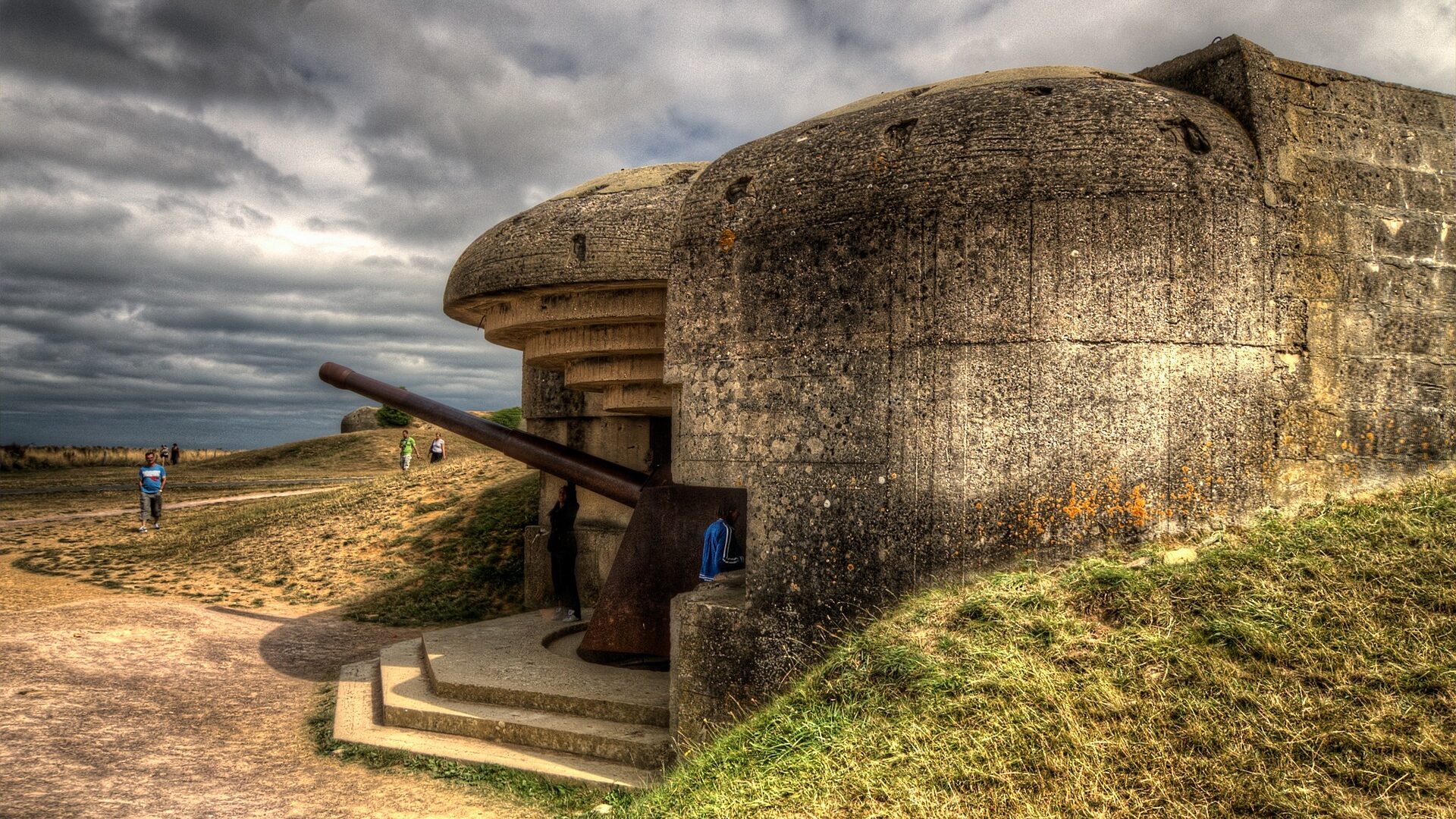 A bunker from World War II, emulating how Legionella makes a protective shelter. Image by herb1979 from Pixabay 